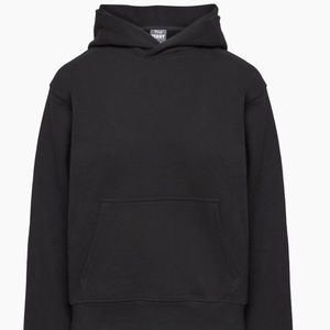 Aritzia TNA Terry Fleece Perfect hoodie Black Small NWOT